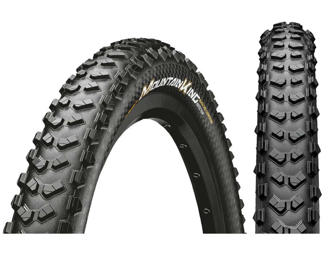 Continental Mountain King 27.5 X 2.3 Skin ProTec Faltbar | Schwarz