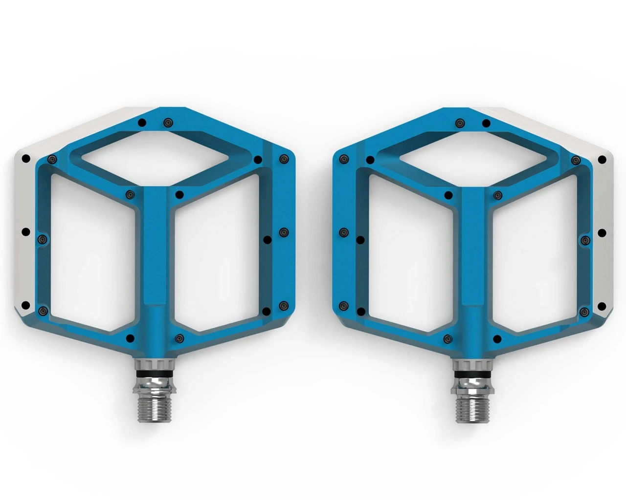 Cube ACID Pedale FLAT A1-CB (paar) | Blau 1 Cube ACID Pedale FLAT A1-CB (paar) | Blau