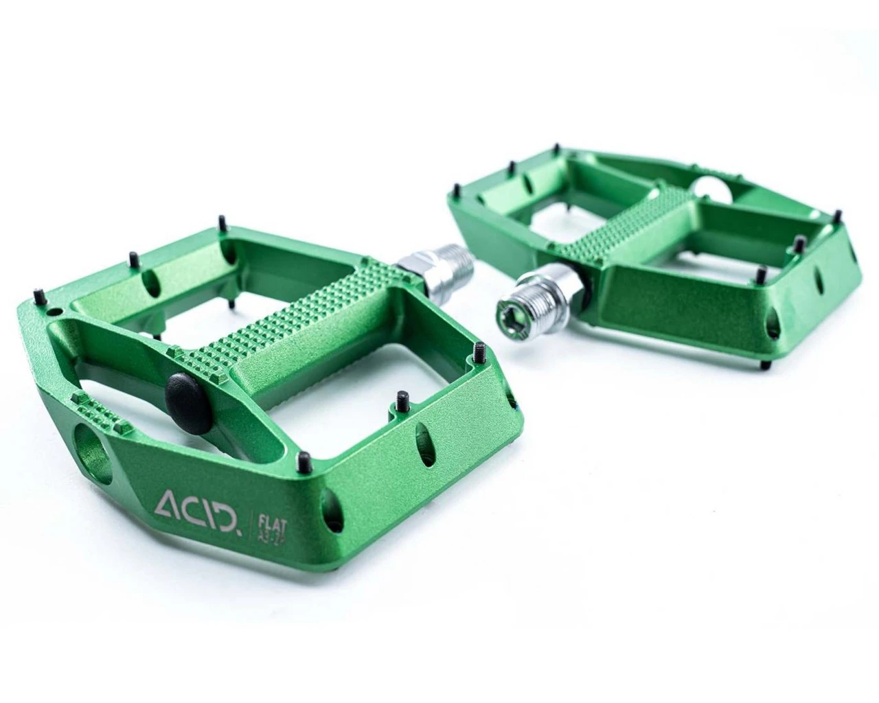 Cube ACID Pedale FLAT A3-ZP (paar) | Grün 1 Cube ACID Pedale FLAT A3-ZP (paar) | Grün