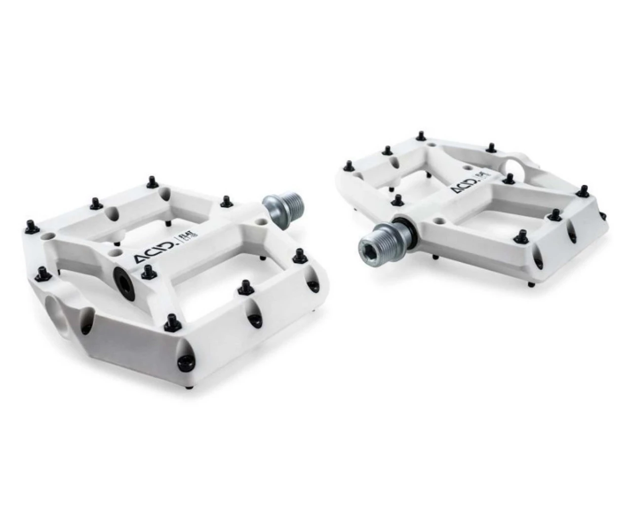 Cube ACID Pedale FLAT C1-IB (Paar) | Weiß 3 Cube ACID Pedale FLAT C1-IB (Paar) | Weiß – Bild 3