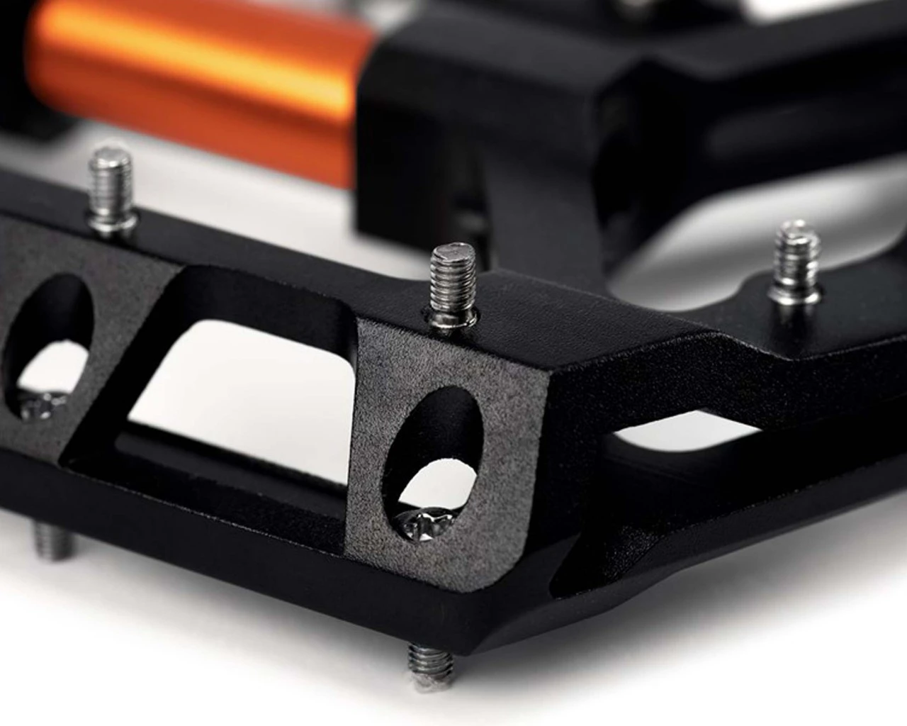 Cube RFR Pedale Flat SLT 2.0 (Paar) | Black N Orange – Bild 3