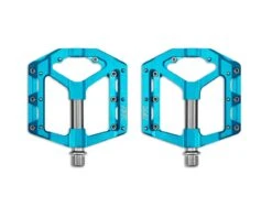 Cube RFR Pedale Flat SLT 2.0 (Paar) | Blue N Grey