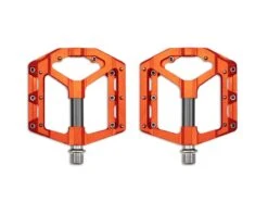 Cube RFR Pedale Flat SLT 2.0 (Paar) | Orange N Grey