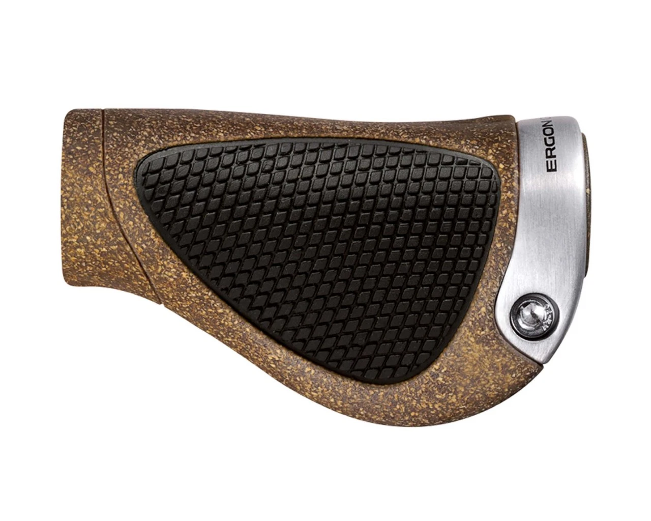 Ergon GP1 BioKork Gripshift - Trekking/Touring/MTB Griffe (Paar) | Brown