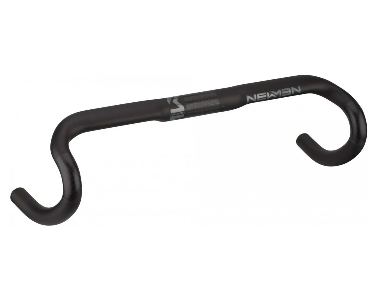 Newmen Rennrad Carbon Lenker Advanced 318 | Black UD-finish
