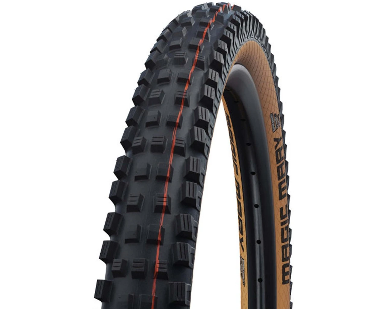 Schwalbe Magic Mary MTB-Reifen 29x2.4 Zoll | Black-classic Addix Soft Evolution Line SuperGravity Fa