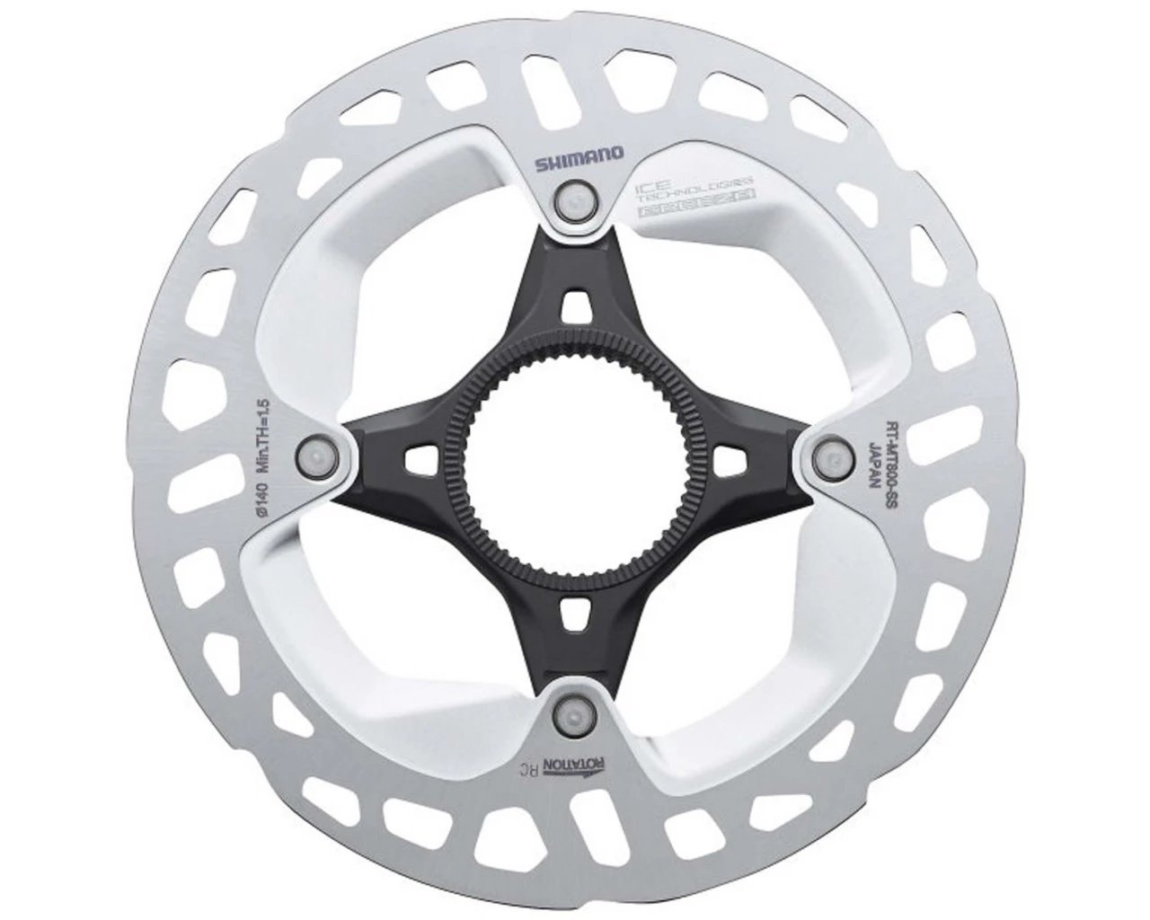 Shimano Bremsscheibe RT-MT800 ICE Technologies Freeza 160 Mm