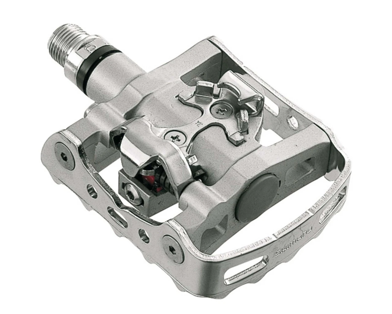 Shimano Pedale PD-M324 System SPD / Plattform Inkl. Cleats | Silber