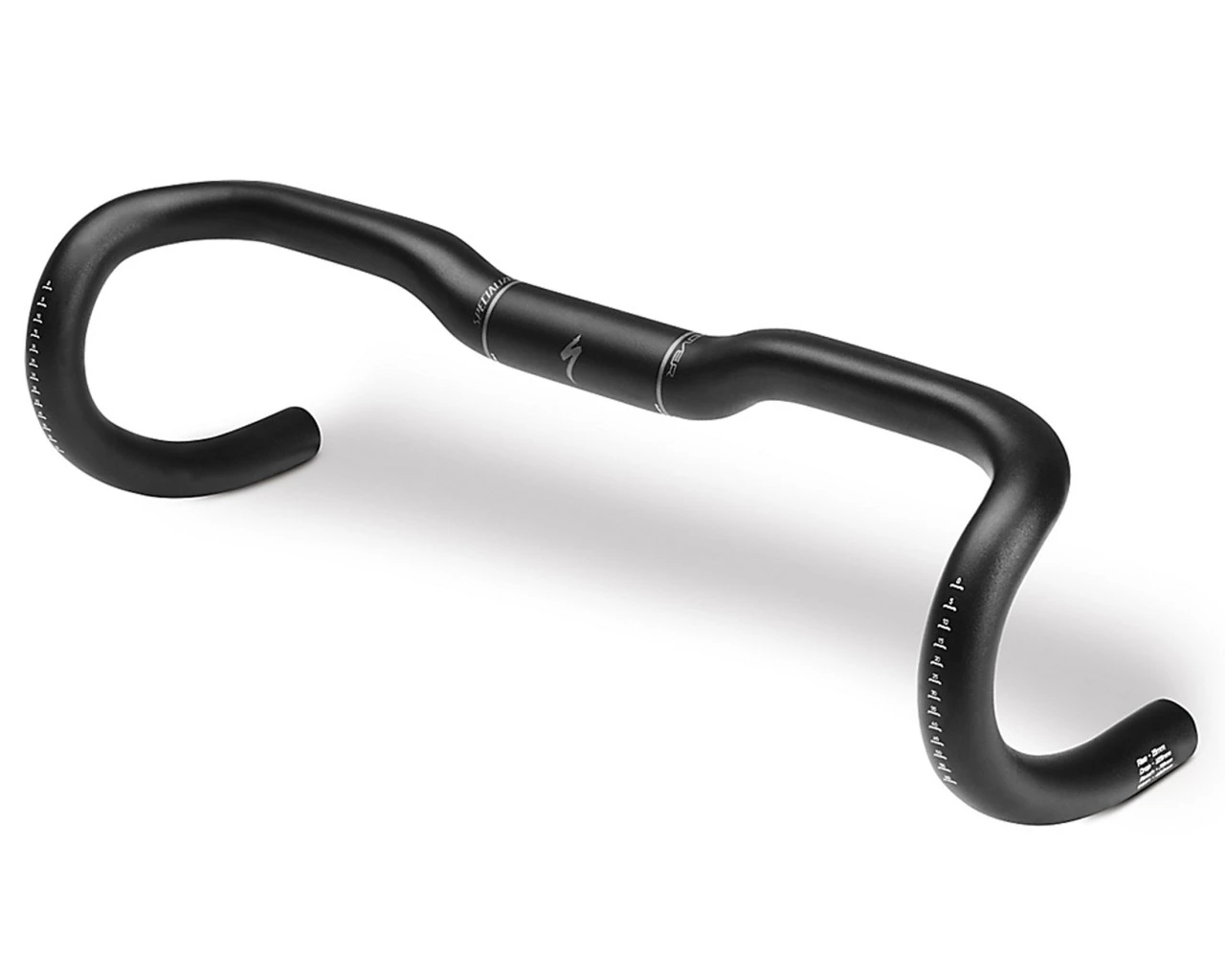 Specialized Hover Expert Alu Rennrad Lenker - 15 Mm Rise 31.8 Mm | Sand Blast Ano Black