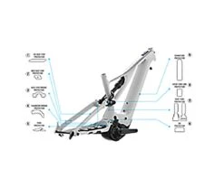 Specialized Levo Lackschutzfolienset MY19-21 | Transparent