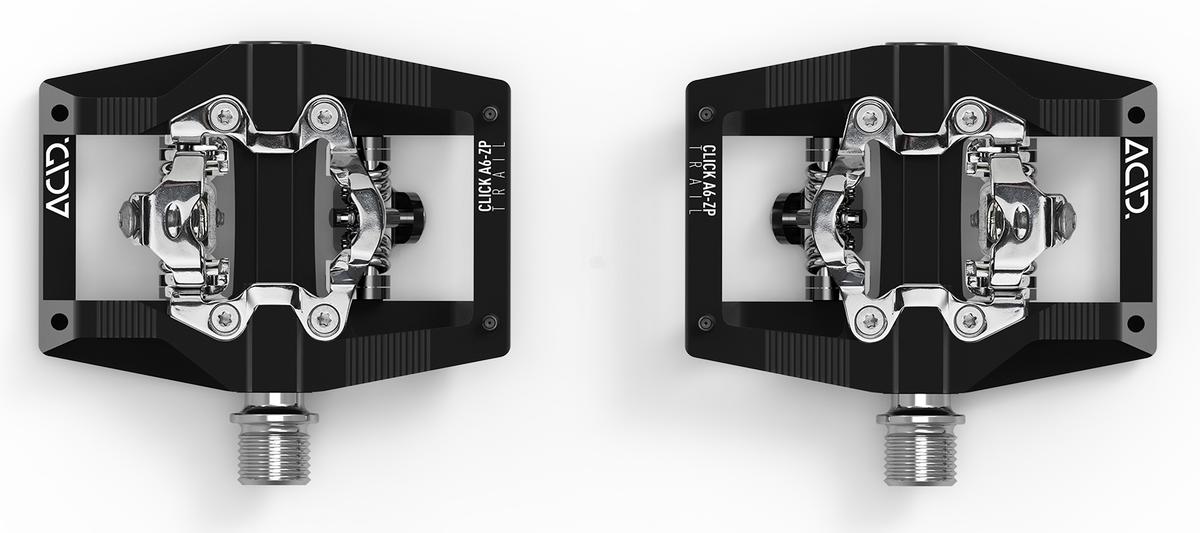 Titelseite -Cube Verkaufsgeschäft pedals acid click a6 zp trail
